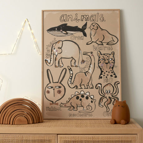 Affiche Animaux