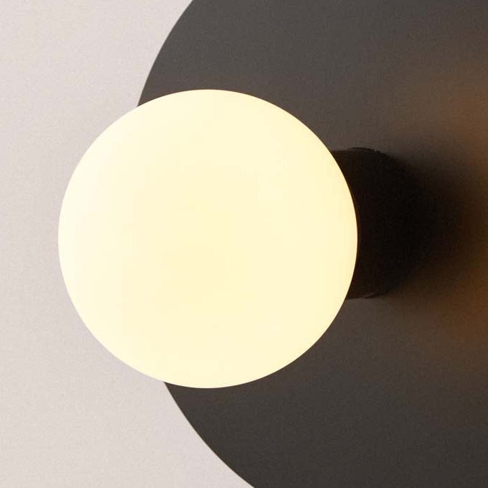 Ampoule Opale pour applique Disque