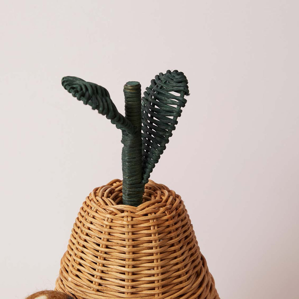 Panier tressé Poire